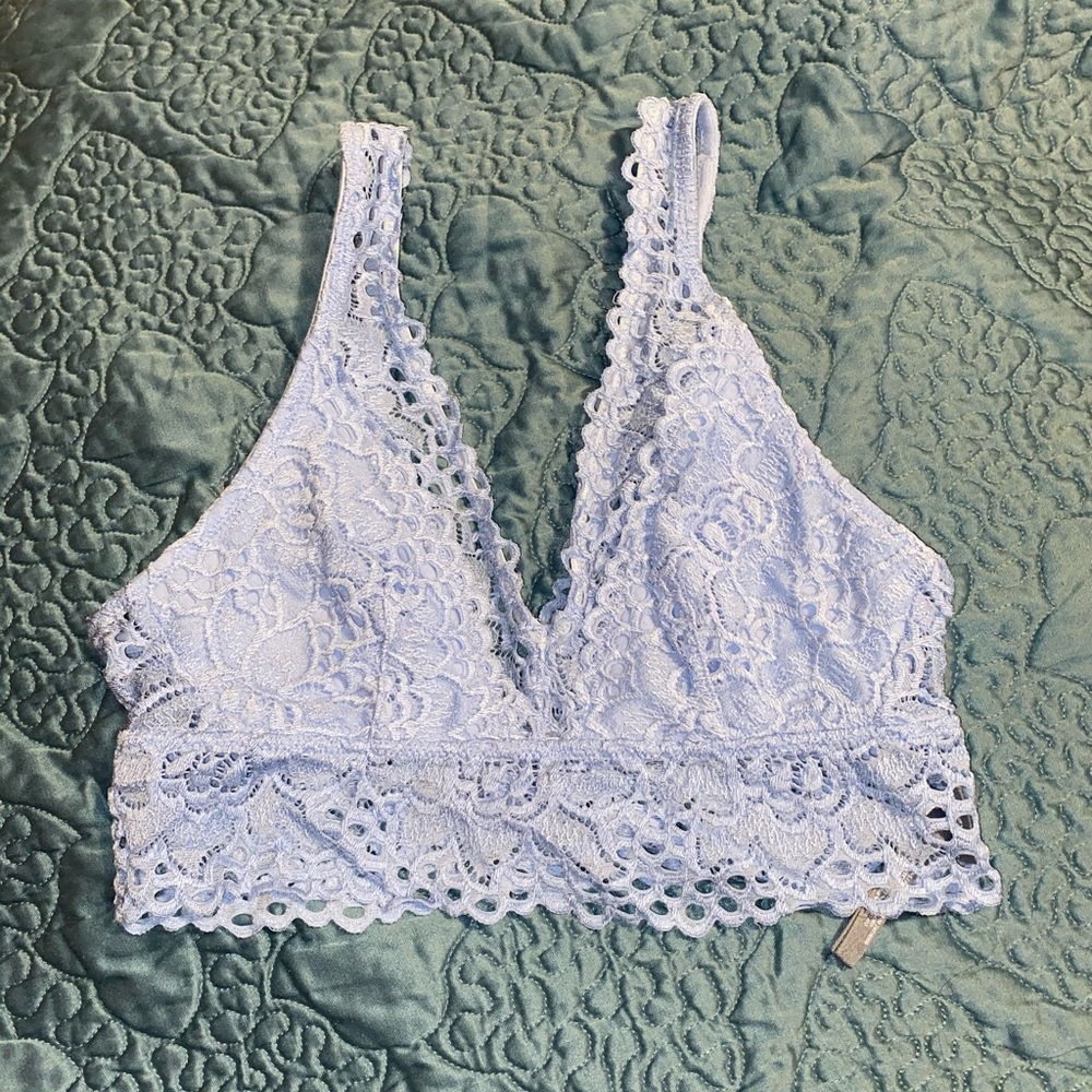 Light blue aerie bralette